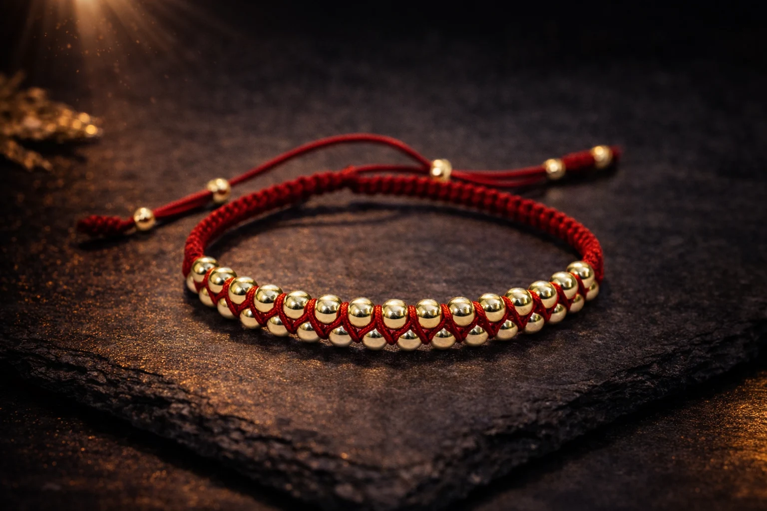 Pulsera tejido entrelazado